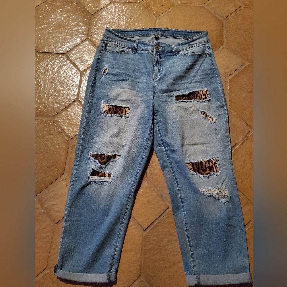 I-N-C Boyfriend Jeans - image 1